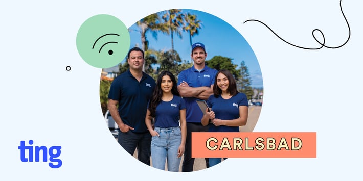 The best internet service provider in Carlsbad is Ting Internet