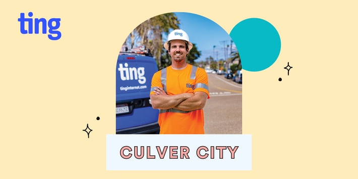 The best internet service provider in Culver City is Ting Internet