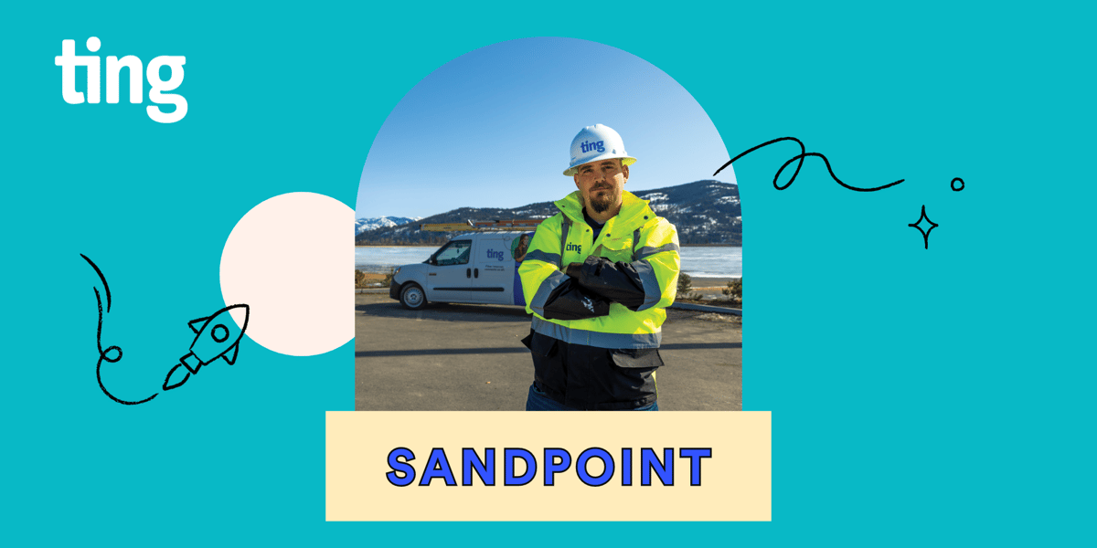 The best internet service provider in Sandpoint is Ting Internet