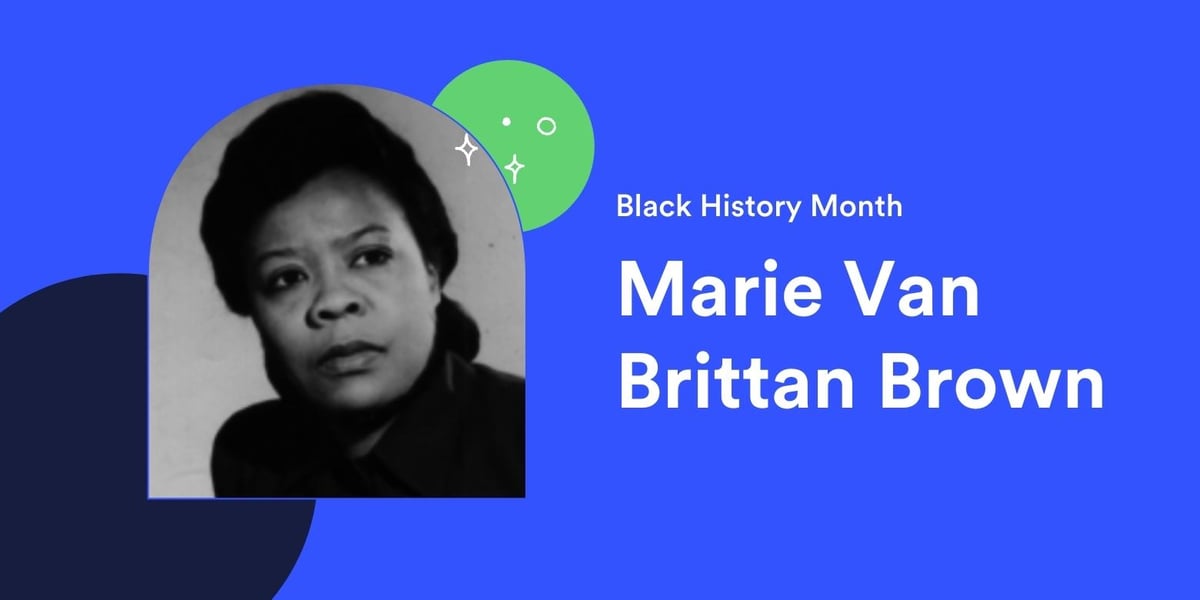 Marie Van Brittan Brown: Inventor of the video home security system